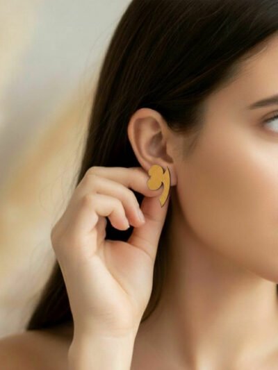 Boucles d’oreille Arches d’Or