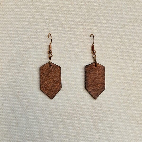 Boucles d’oreille Hexagone - Image 7