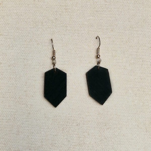 Boucles d’oreille Hexagone - Image 4