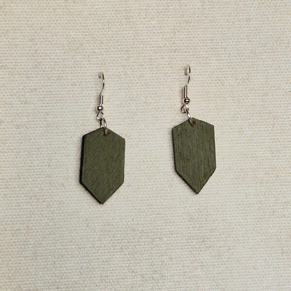Boucles d’oreille Hexagone - Image 3
